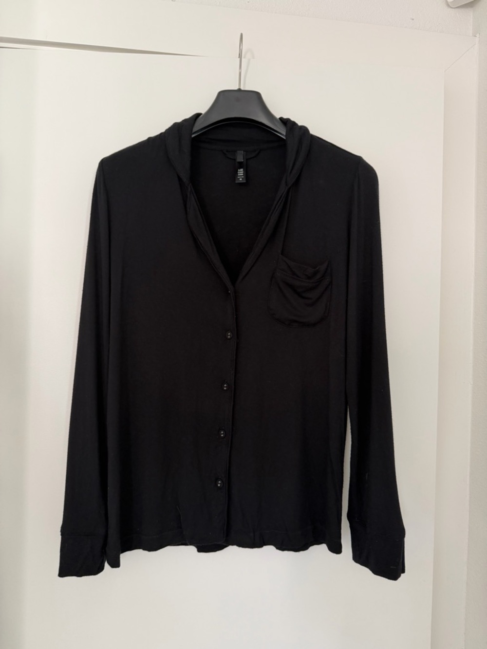SKIMS Soft Lounge
Sleep long sleeve Shirt Top Black XS